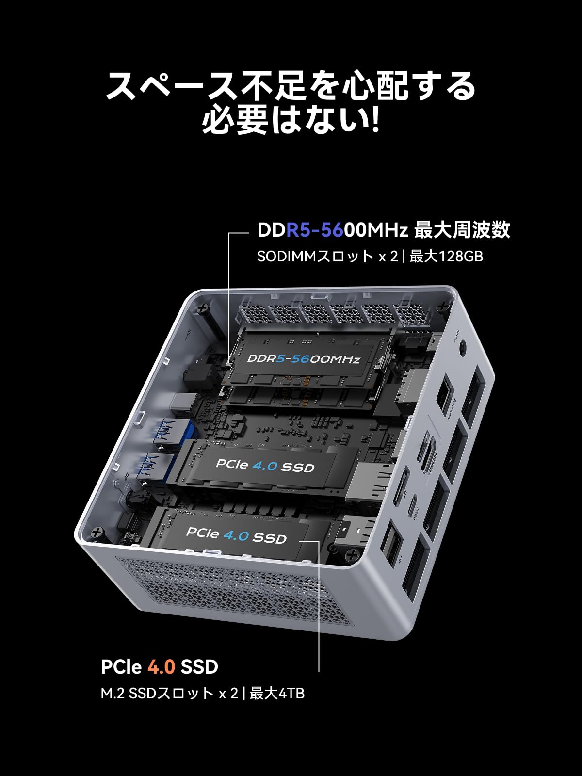 Amazon.co.jp: MINISFORUM X1 Lite-255 ミニpc AMD Ryzen 7 255